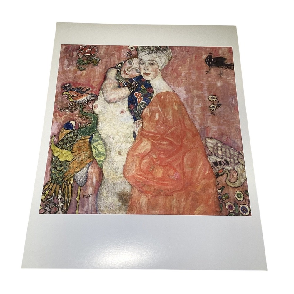 Gustav Klimt Friends II 1916/17 Art Print Taschen 2016 10x13 Modern Symbolism